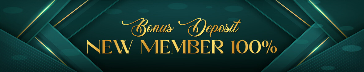 BONUS NEW MEMBER 100%