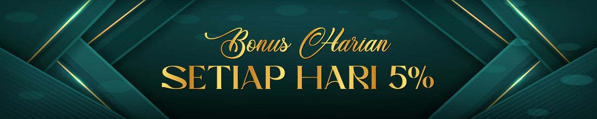 BONUS HARIAN 5%